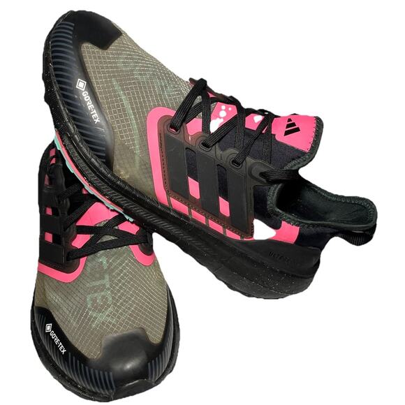 Adidas Ultraboost Light Gore-Tex Running Shoes Black Pink HP6403 Womens … - Picture 1 of 10